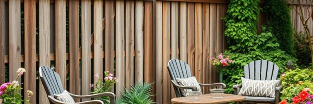 Płoty i meble ogrodowe: jak wybrać, pielęgnować i zabezpieczyć style rustykalny