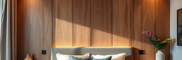 Dlaczego drewniana ściana w sypialni to popularny trend dekoracyjny