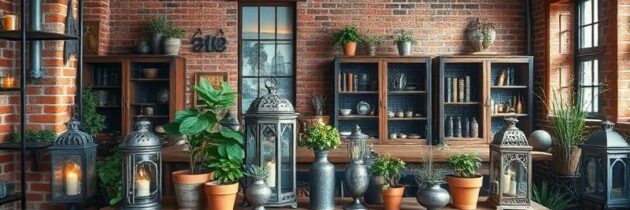 Inspiracje na akcesoria meblowe do aranżacji wnętrz: styl rustykalny i industrialny