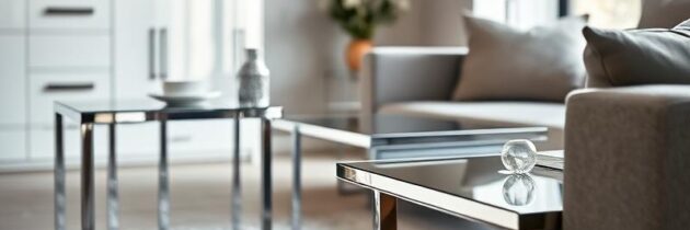 Materiały chromowane w aranżacji wnętrz: nowoczesność i elegancja