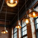 Styl loftowy i oświetlenie industrialne: jak wybrać lampy łączące surowość z funkcjonalnością
