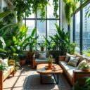 Styl urban jungle we wnętrzach: jak stworzyć miejską oazę zieleni i naturalnego ciepła