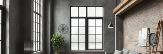 Styl industrialny bez cegły: jak stworzyć surową aranżację z trwałych materiałów i klimatem loftu