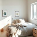 Styl skandynawski w sypialni: jak połączyć minimalizm z przytulnością i funkcjonalnością