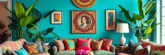 Styl maksymalistyczny we wnętrzach: kluczowe cechy i zasady, które warto znać dla trwałej harmonii