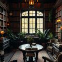 Styl Dark Academia we wnętrzach: jak stworzyć tajemniczą i intelektualną atmosferę krok po kroku