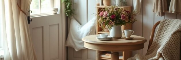 Cottagecore w praktyce: kluczowe cechy, zasady i inspiracje dla przytulnych wnętrz i stylu życia