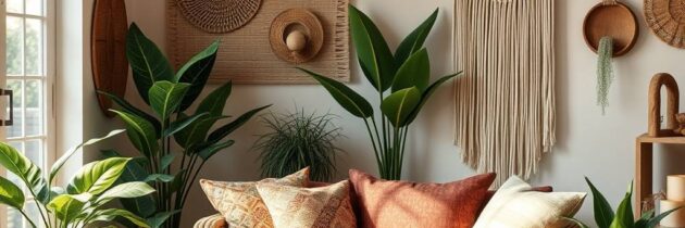 Styl boho: jak wybrać dodatki, które podkreślą przytulność i naturalny klimat wnętrza
