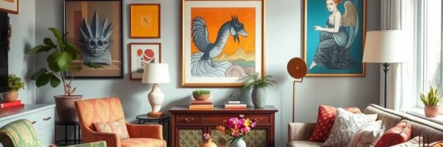 Styl eklektyczny we wnętrzach: jak łączyć różnorodne style i zachować harmonię przestrzeni