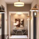 Oświetlenie w przedpokoju: jak wybrać lampy łączące funkcjonalność i styl wnętrza