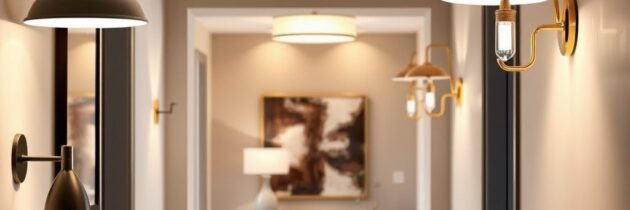 Oświetlenie w przedpokoju: jak wybrać lampy łączące funkcjonalność i styl wnętrza