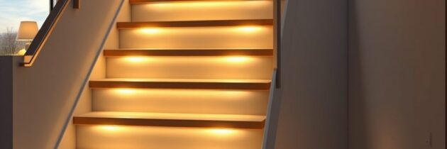 Oświetlenie schodów z czujnikiem ruchu: jak zaprojektować bezpieczne i energooszczędne rozwiązanie