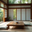 Styl japoński we wnętrzach: minimalizm, harmonia i naturalne materiały w praktyce aranżacji