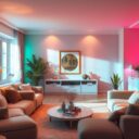 Mieszanie barw światła w mieszkaniu: jak łączyć barwy dla komfortu i estetyki wnętrz