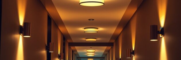 Ile punktów świetlnych potrzebuje korytarz: praktyczne zasady doboru i rozmieszczenia oświetlenia