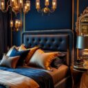 Styl glamour w sypialni: jak stworzyć elegancką i komfortową przestrzeń pełną blasku