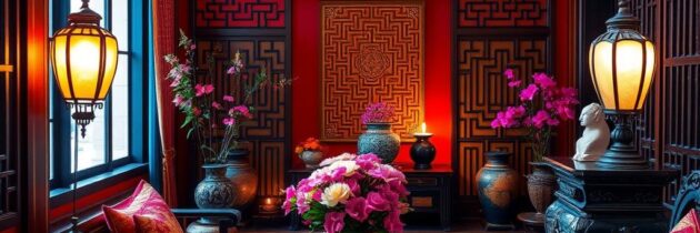 Styl orientalny we wnętrzach: jak łączyć kolory, tekstury i kulturę Dalekiego Wschodu dla harmonii i ciepła
