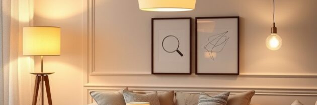 Lampy do salonu: jak wybrać oświetlenie łączące funkcjonalność z klimatem wnętrza