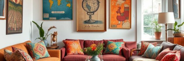 Styl eklektyczny: jak dobrać dodatki tworzące harmonijną i oryginalną aranżację wnętrza