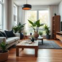 Styl skandynawski z drewnem i czernią: jak stworzyć przytulne i nowoczesne wnętrze z charakterem