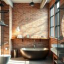 Styl loftowy w łazience: inspiracje i praktyczne rozwiązania dla surowej elegancji wnętrza