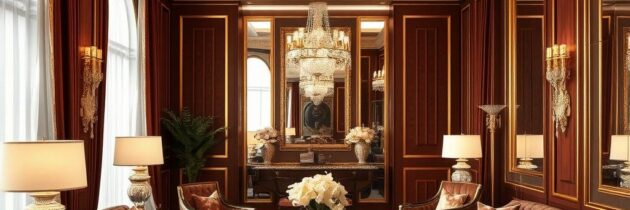 Styl glamour wnętrza: jak połączyć luksus, blask i funkcjonalność w eleganckiej aranżacji