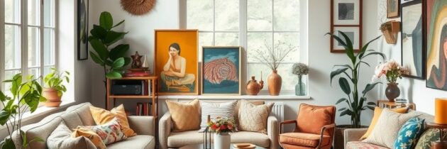 Styl eklektyczny bez błędów: jak połączyć różnorodność z harmonią we wnętrzu
