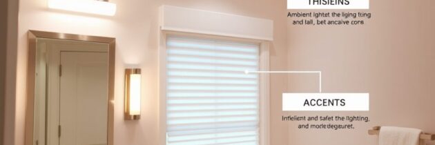 Oświetlenie łazienki: jak zaplanować funkcjonalne i bezpieczne światło z podziałem na strefy