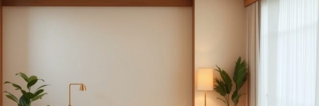 Styl japandi i oświetlenie: jak wybrać lampy, które podkreślą harmonię i naturalność wnętrza