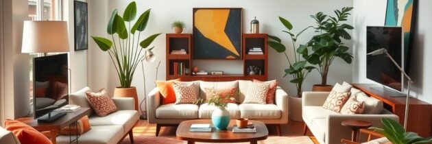 Styl mid century modern w praktyce: jak łączyć funkcjonalność z ponadczasową estetyką wnętrz