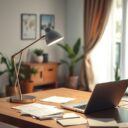 Oświetlenie stanowiska pracy w domu: jak zapewnić komfort i zgodność z normami BHP