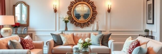 Styl glamour na budżet: jak stworzyć eleganckie wnętrze z klasą i bez przepłacania