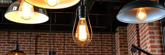 Styl industrialny w oświetleniu: jak wybrać lampy łączące funkcjonalność i surowy charakter wnętrza