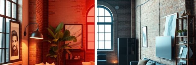 Styl loftowy a industrialny – kluczowe różnice i wskazówki do trwałej aranżacji wnętrz