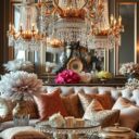 Styl glamour: jak wybrać dodatki podkreślające luksus i uniknąć aranżacyjnych pułapek