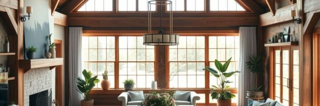 Styl modern farmhouse w aranżacji wnętrz: jak połączyć rustykalny urok z nowoczesną funkcjonalnością