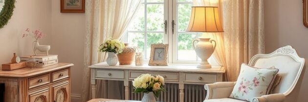 Styl shabby chic: najczęstsze błędy w aranżacji i jak ich uniknąć dla autentycznego efektu