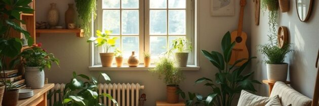 Styl cottagecore we wnętrzach: naturalna przytulność i wiejska harmonia krok po kroku