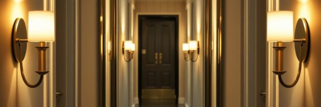 Oświetlenie przy lustrze w przedpokoju: jak wybrać i zamontować bez efektu cieni i oślepiania