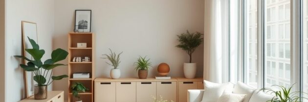 Jak utrzymać porządek w stylu Japandi: praktyczne sposoby na harmonię i funkcjonalność wnętrza
