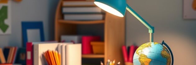 Lampka na biurko dla dziecka: jak wybrać bezpieczne i ergonomiczne oświetlenie wspierające naukę
