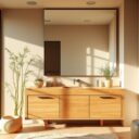 Styl japandi w łazience: jak stworzyć harmonijną i funkcjonalną przestrzeń z naturalnym ciepłem