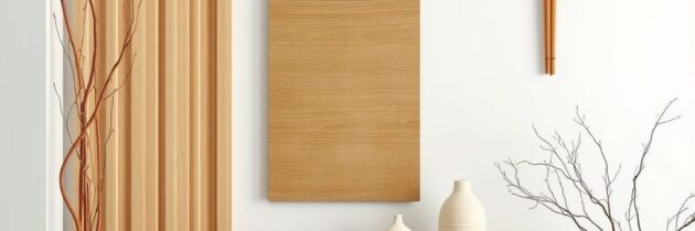 Styl japandi w dekoracjach na ścianę: naturalne materiały i harmonia bez nadmiaru