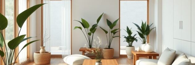 Styl japandi w salonie: jak urządzić harmonijną przestrzeń łączącą minimalizm i naturę
